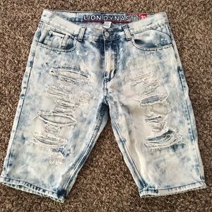 Distressed/Ripped Jean Shorts